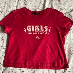 L.A. Hearts Red Graphic Tee